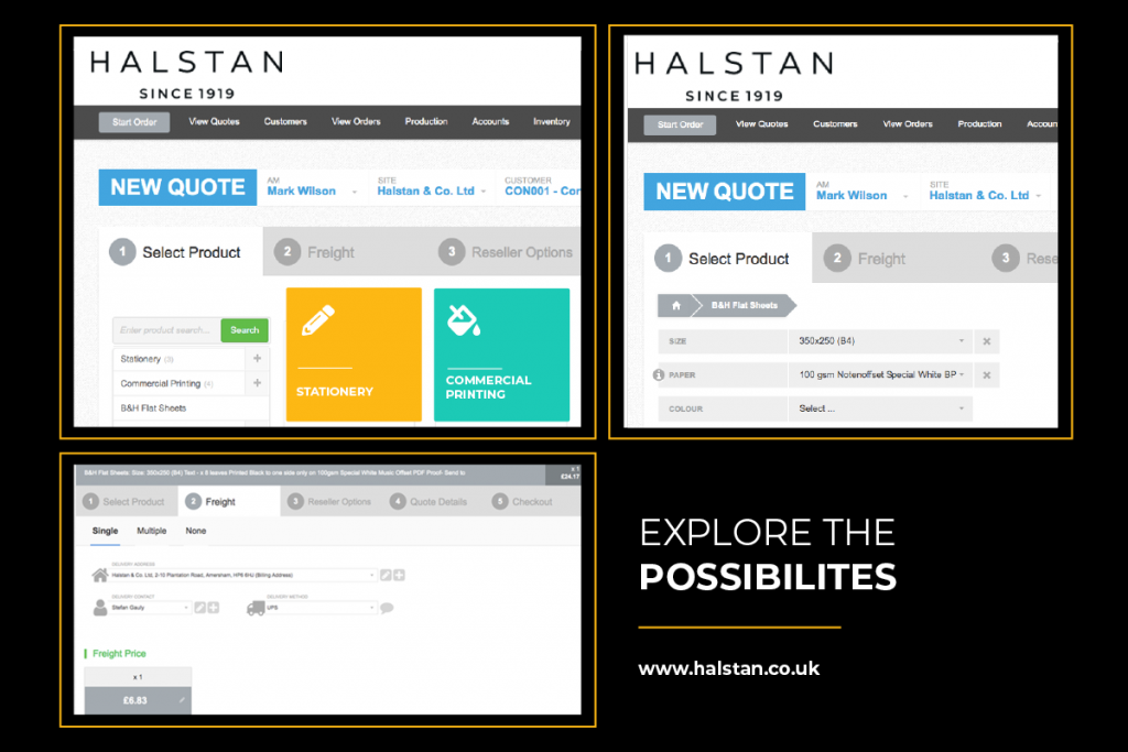 Halstan online portal